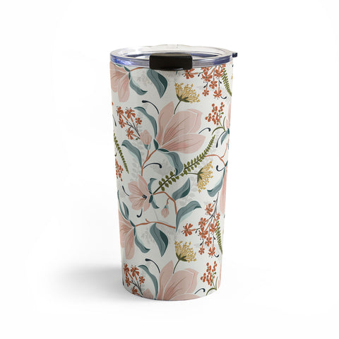 Heather Dutton Magnolia Plantation Ivory Travel Mug