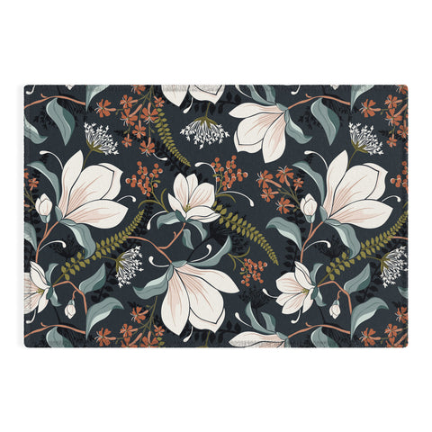 Heather Dutton Magnolia Plantation Midnight Outdoor Rug