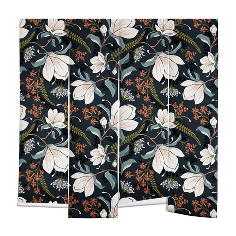 Heather Dutton Magnolia Plantation Midnight Wall Mural