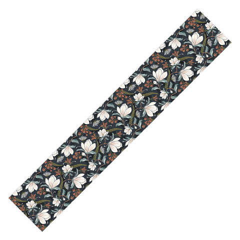 Heather Dutton Magnolia Plantation Midnight Table Runner