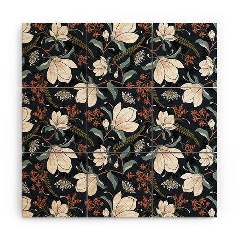 Heather Dutton Magnolia Plantation Midnight Wood Wall Mural