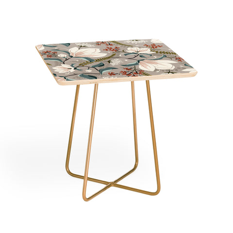 Heather Dutton Magnolia Plantation Taupe Side Table