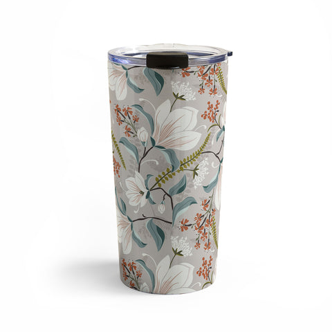 Heather Dutton Magnolia Plantation Taupe Travel Mug