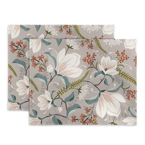 Heather Dutton Magnolia Plantation Taupe Placemat