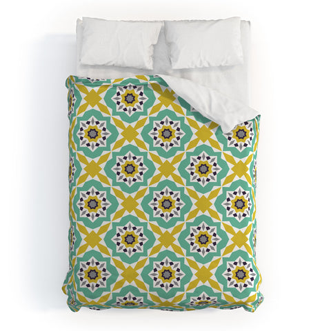 Heather Dutton Mattonelle Duvet Cover
