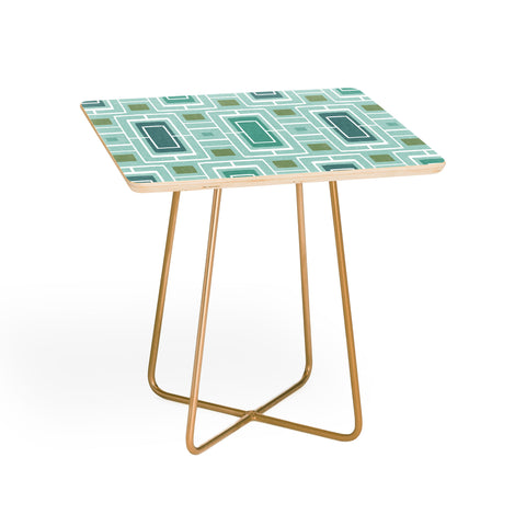 Heather Dutton Midtown Aqua Side Table