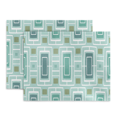 Heather Dutton Midtown Aqua Placemat