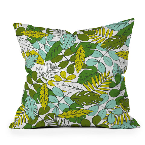 Heather Dutton Modern Tropics Outdoor Throw Pillow