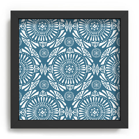 Heather Dutton Mystral Mineral Blue Recessed Framing Square