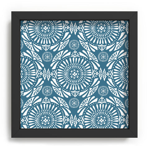 Heather Dutton Mystral Mineral Blue Recessed Framing Square