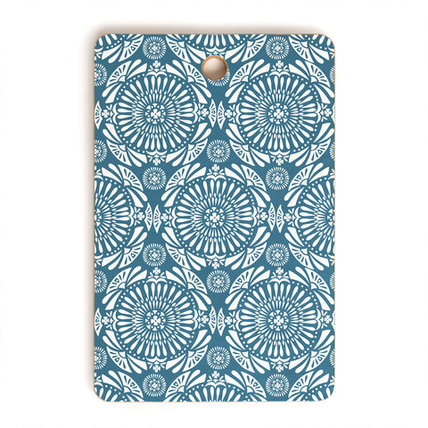 Heather Dutton Mystral Mineral Blue Cutting Board Rectangle