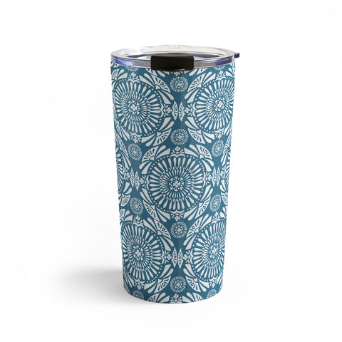 Heather Dutton Mystral Mineral Blue Travel Mug