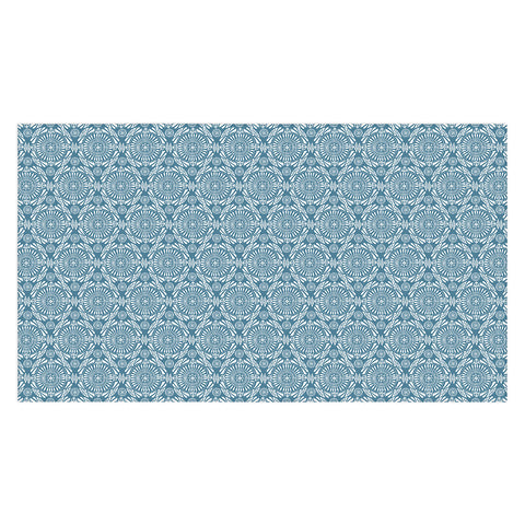 Heather Dutton Mystral Mineral Blue Tablecloth