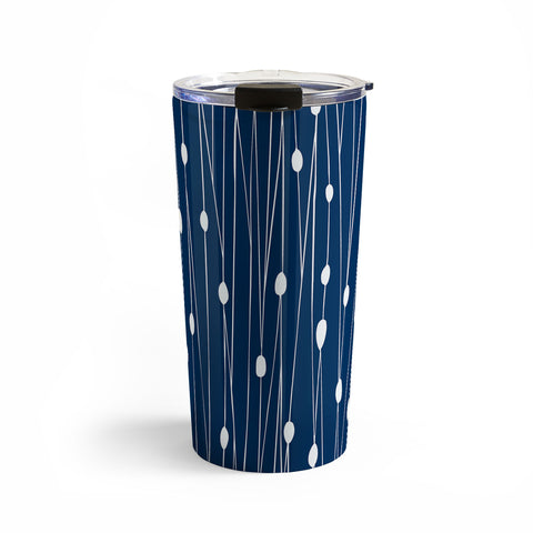 Heather Dutton Navy Entangled Travel Mug