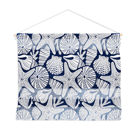 Heather Dutton Ocean Floor Nautical Shells Wall Hanging Landscape