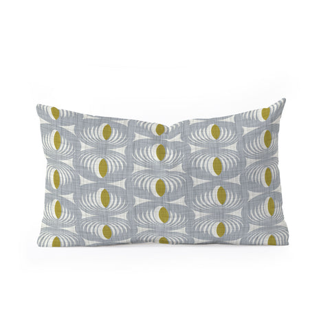 Heather Dutton Oculus Grey Oblong Throw Pillow Havenly