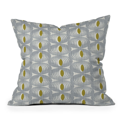Heather Dutton Oculus Grey Throw Pillow Havenly