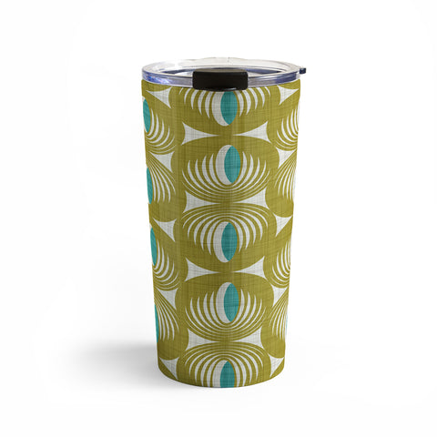 Heather Dutton Oculus Olive Green Travel Mug