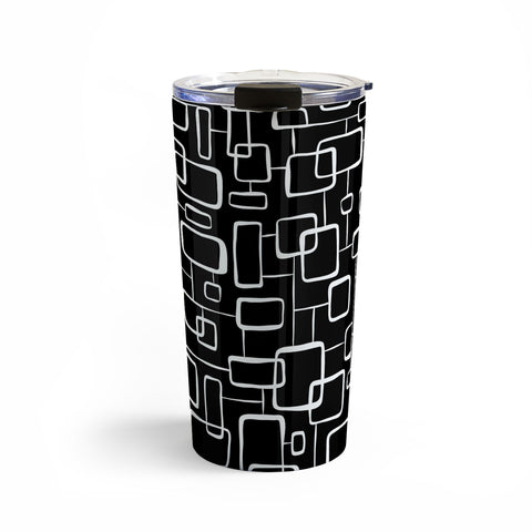 Heather Dutton On The Quad Black Travel Mug