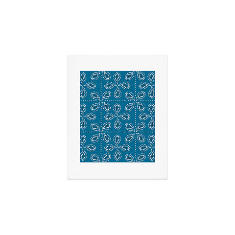 Heather Dutton Paizale Blue Ivory Art Print