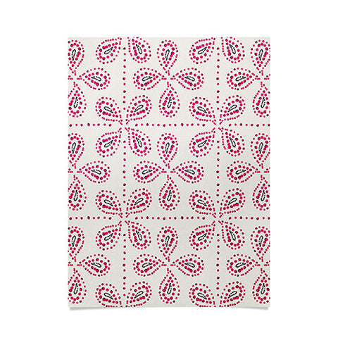 Heather Dutton Paizale Ivory Pink Poster