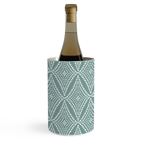 Heather Dutton Pebble Pathway Sage Wine Chiller