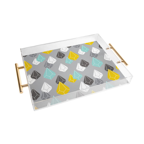 Heather Dutton Raining Gems Whisper Acrylic Tray