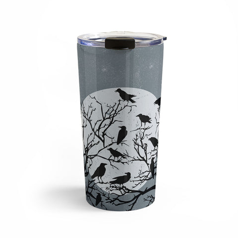 Heather Dutton Ravens Call Midnight Travel Mug