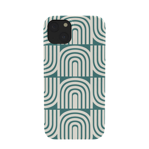 Heather Dutton Refraction Rainbow Teal Phone Case