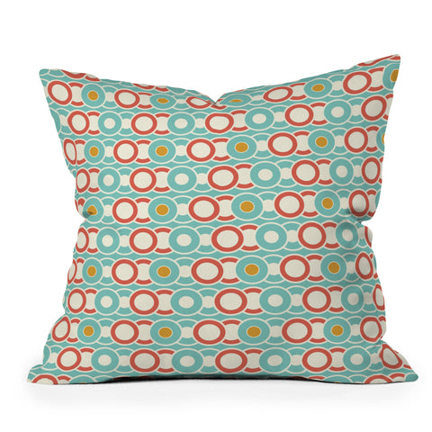 Heather Dutton Ring A Ding Outdoor Throw Pillow