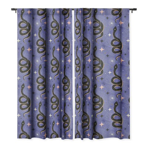 Heather Dutton Slither Through The Stars Very Blackout Window Curtain