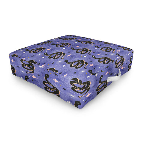 Heather Dutton Slither Through The Stars Very Outdoor Floor Cushion