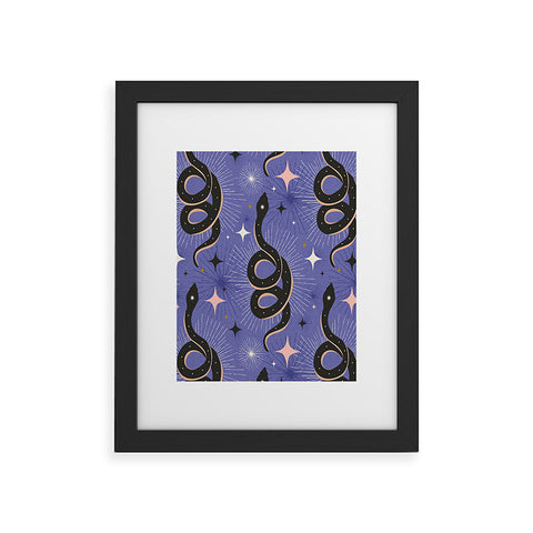 Heather Dutton Slither Through The Stars Very Framed Art Print