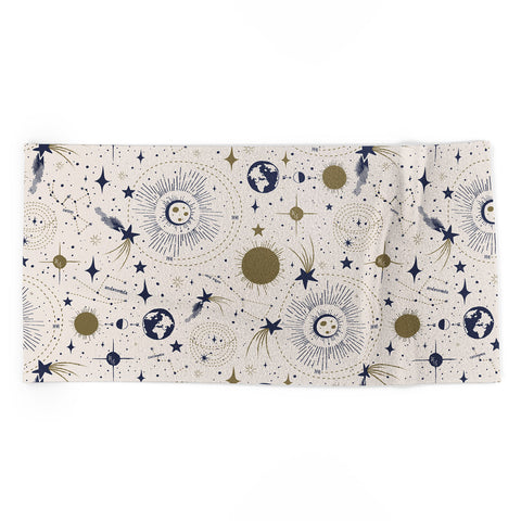Heather Dutton Solar System Ether Beach Towel