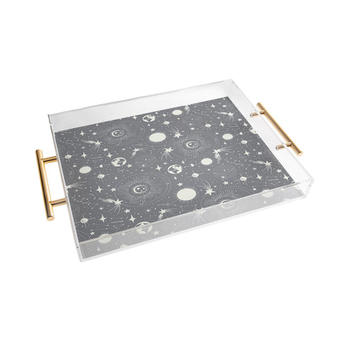 Heather Dutton Solar System Moondust Acrylic Tray