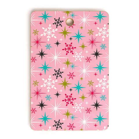 Heather Dutton Stardust Pink Cutting Board Rectangle