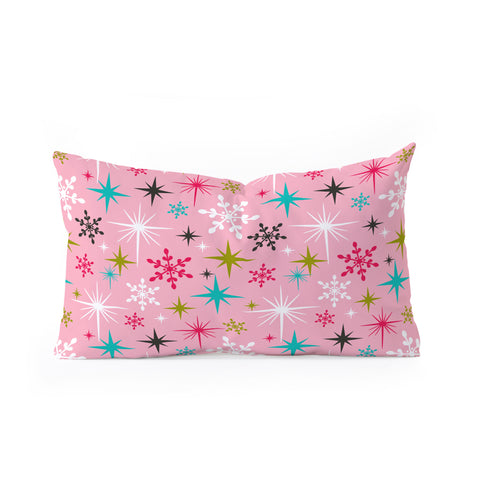 Heather Dutton Stardust Pink Oblong Throw Pillow