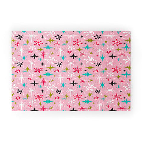 Heather Dutton Stardust Pink Welcome Mat