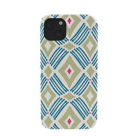 Heather Dutton Tarak Green Blue Phone Case
