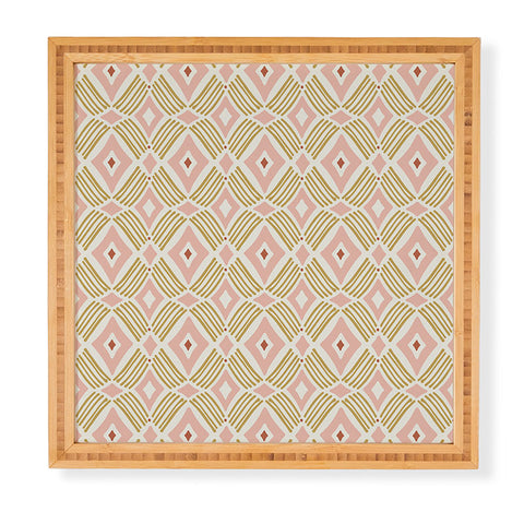 Heather Dutton Tarak Pink Goldenrod Framed Wall Art