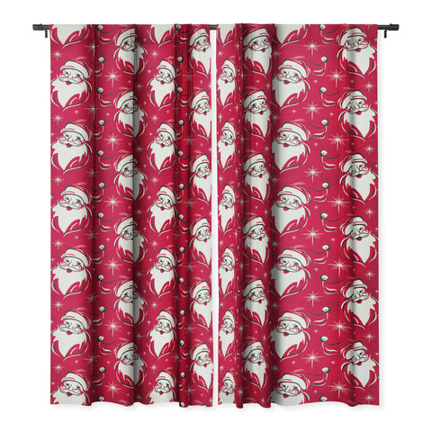 Heather Dutton Tis The Season Retro Santa Red Blackout Non Repeat