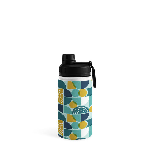 Heather Dutton Trailway Aqua Goldenrod Water Bottle