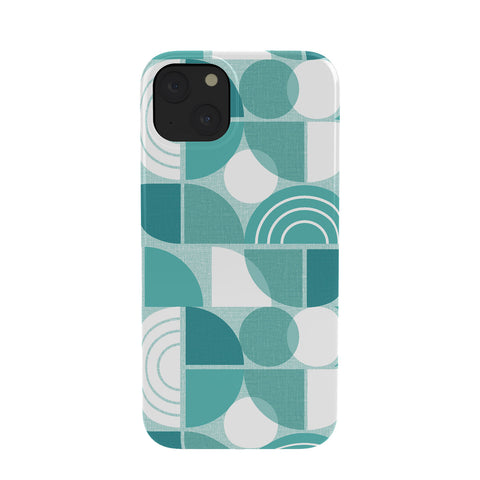 Heather Dutton Trailway Aqua White Phone Case