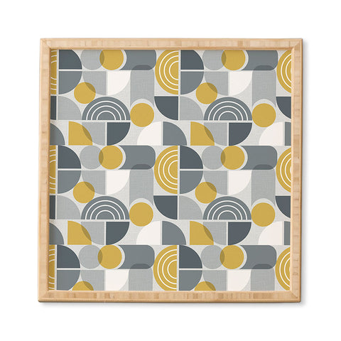 Heather Dutton Trailway Grey Goldenrod Framed Wall Art