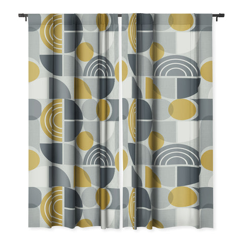 Heather Dutton Trailway Grey Goldenrod Blackout Non Repeat