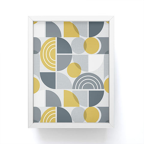 Heather Dutton Trailway Grey Goldenrod Framed Mini Art Print