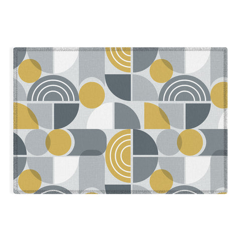 Heather Dutton Trailway Grey Goldenrod Outdoor Rug