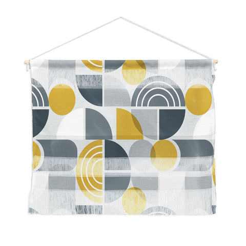 Heather Dutton Trailway Grey Goldenrod Wall Hanging Landscape