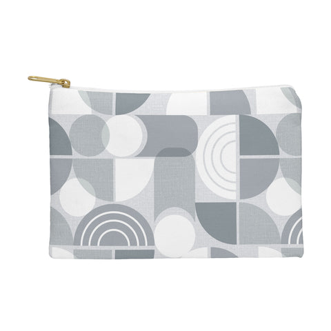 Heather Dutton Trailway Grey White Pouch