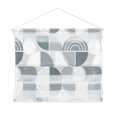 Heather Dutton Trailway Grey White Wall Hanging Landscape